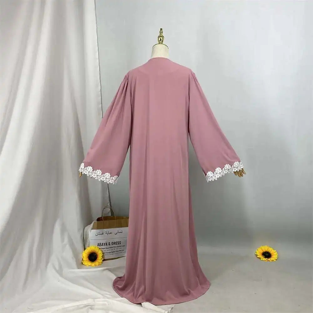 2025 Luxury Dubai Abaya Dress for Muslim Women Ramadan Eid Nida Arabia Holiday dress Jalabiya Clothing Islamic Modest Long Robe