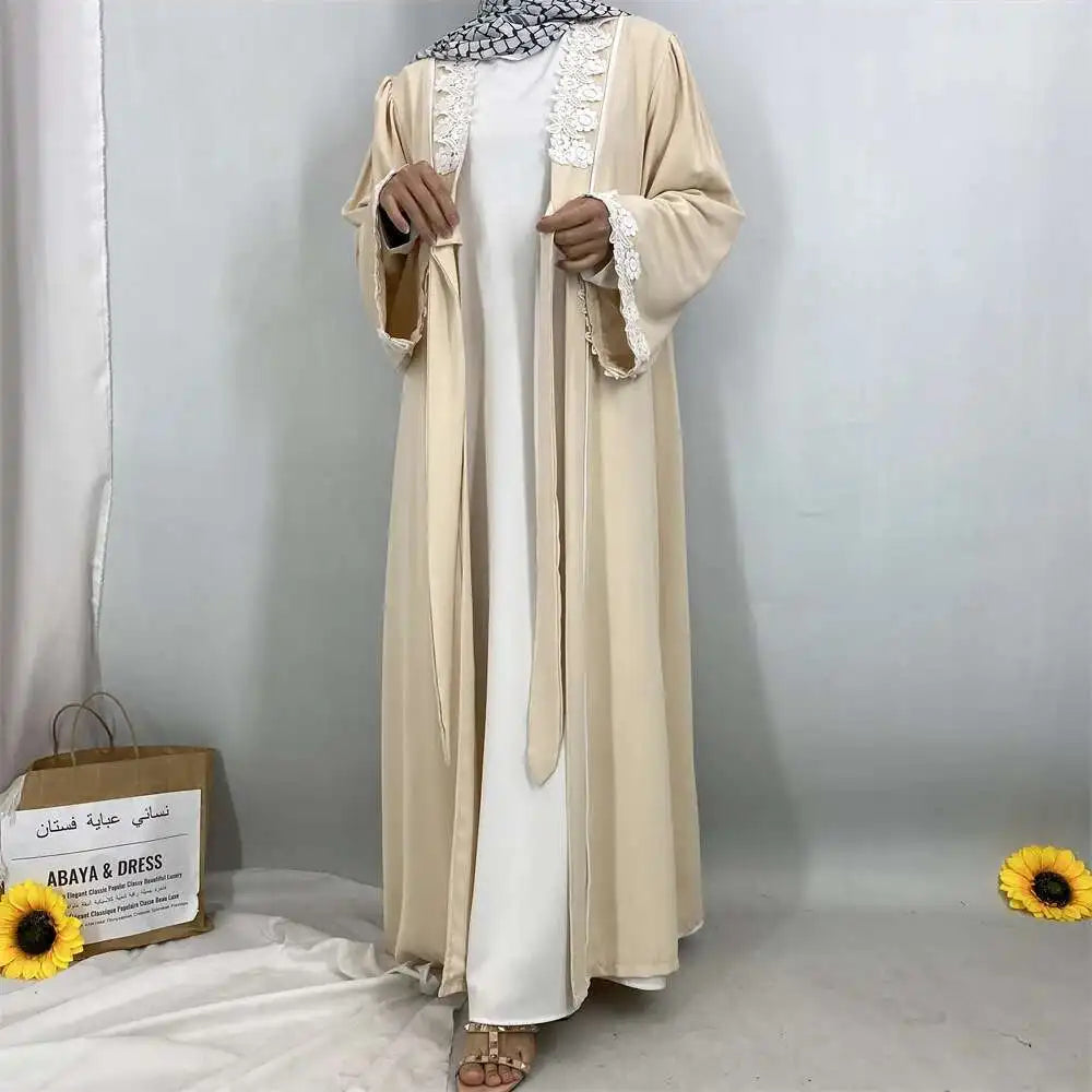 2025 Luxury Dubai Abaya Dress for Muslim Women Ramadan Eid Nida Arabia Holiday dress Jalabiya Clothing Islamic Modest Long Robe