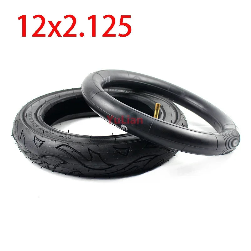 12x2.125 tire 12" Bike Bicycle Scooter Stroller Tires inner tubes 12 x 2.125 12x1.75 tyres 12 1/2 x 2 1/4 wheel tire