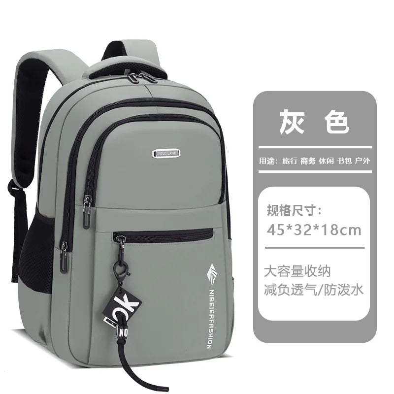 School Bags Teenage Boys High Middle School Book bag Schoolbag Travel backpack Big Student Backpack School Laptop Backpack