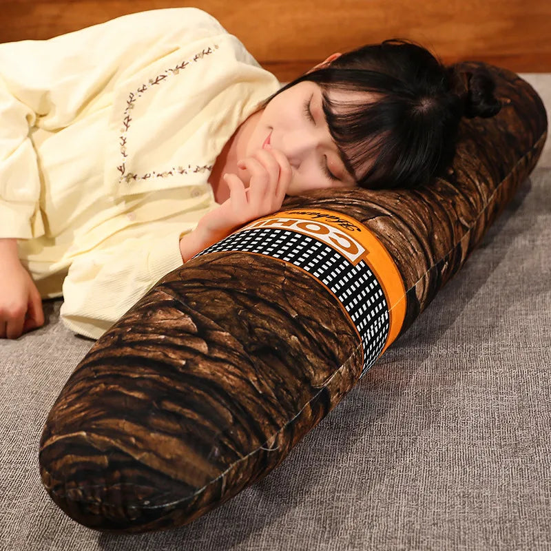 35-110cm Realistic Cigar Plush Toys Stuffed Pillow Cigarette Plush Sleeping Cushion Home Decor Boyfriend Birthday Gift