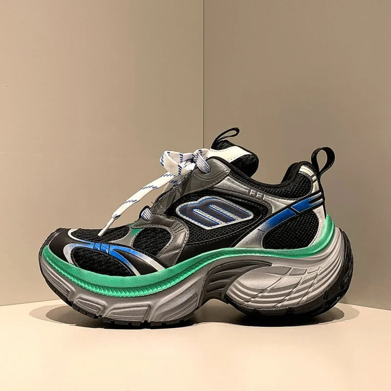 Shoes for Men Male Sneakers Couples Outdoor Sports Casual Women Shoes Man Vulcanized Genuine Leather Walking Platform Men Shoes - Belvar