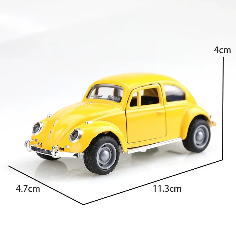 Retro Beetle Alloy Car Model Simulation Classic Car Toy Car Car Decorative Ornament