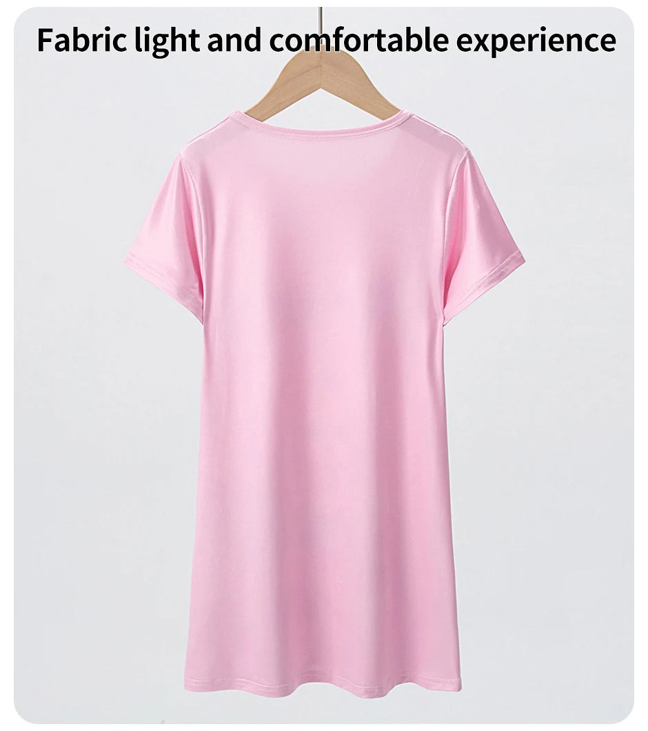 1/2 Piece Summer Children's Dress Girl Sweet And Lovely Casual Fashion Dress Comfortable And Versatile Knee-length Home Dress
