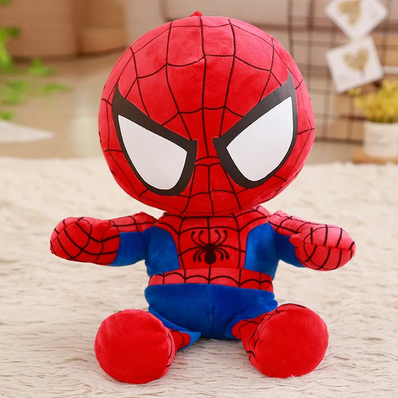 35cm Marvel Spiderman Plush Toy Soft Stuffed Cartoon Stuffed Doll Large Plush Boy Cloth Doll Pillow Children Christmas Gift Toy