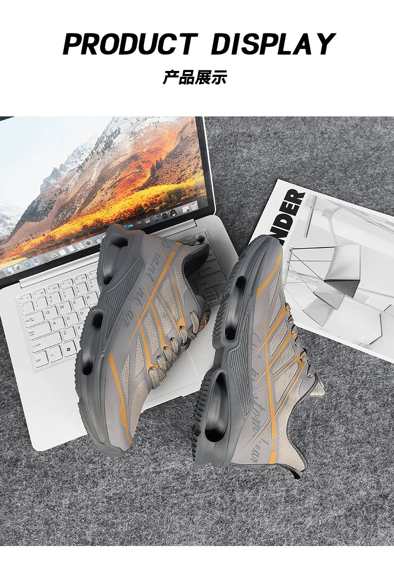 Men'S Sports Shoes Are Hot Selling Shock-Absorbing Lightweight Comfortable Breathable Outdoor Wear-Resistant Running Shoes - Belvar
