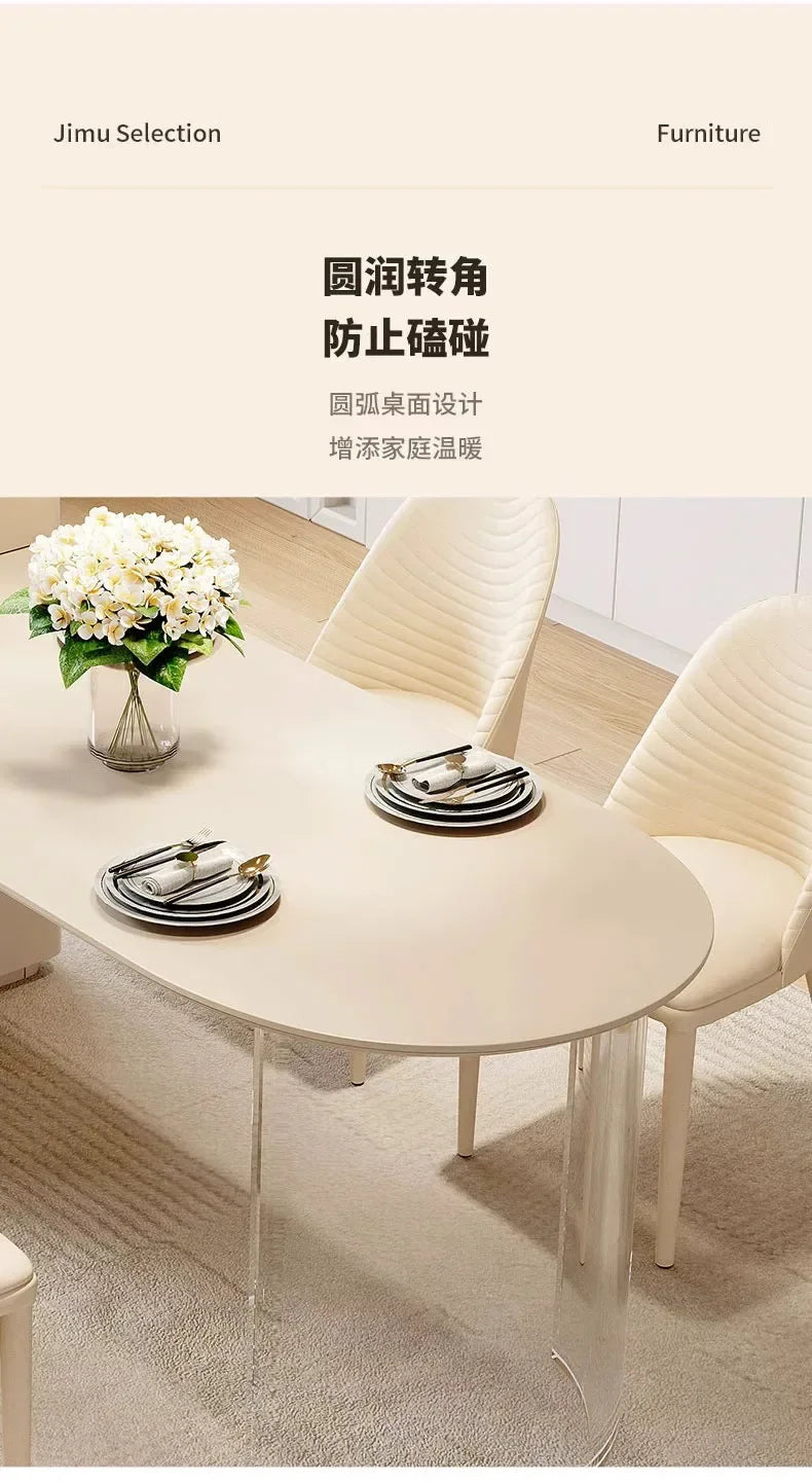 Kitchen Island with Extendable Dining Table Integrated Rolling Kitchen Storage Household with Slate Rack Cabinet for Kitchen