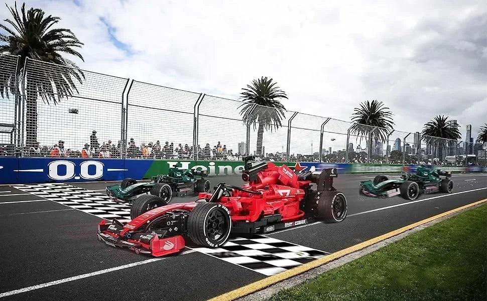 1642PCS F1 W14 Speed Car Building Blocks Kit | Technic Model Compatible 42171 | DIY Engineering Toys for Adults & Teens Gift
