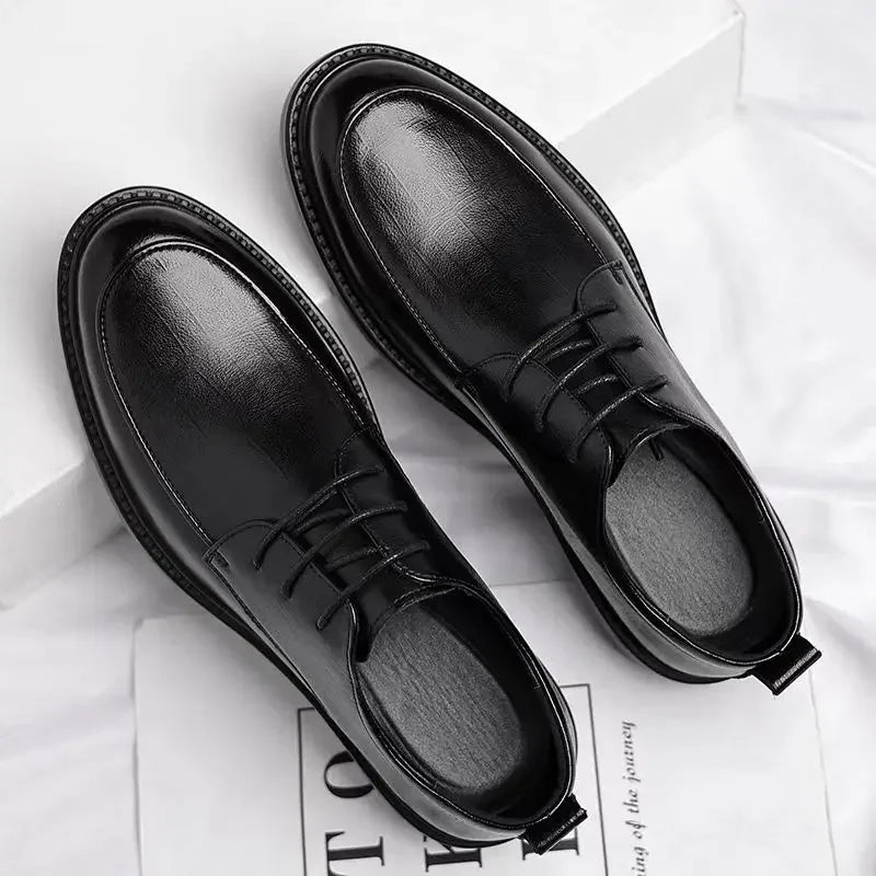 Social Shoe for Men New Dress Shoes Man Business Official 2024 Style Footwear Gentleman Cheap Liquidation Elegant and Classic 39 - Belvar