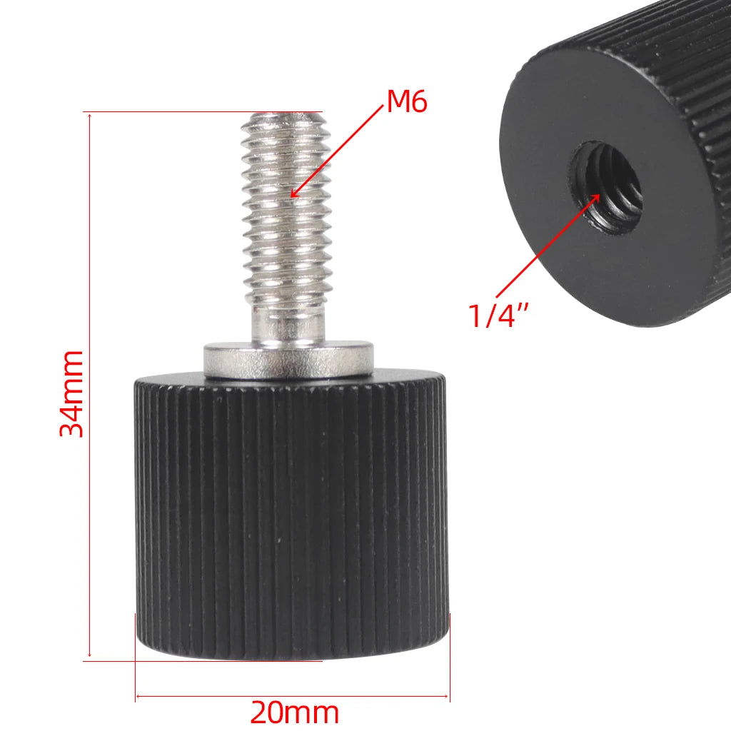 1/4 3/8 5/8"-27 M6 M5 M4 M10 Screw Converter Adapter Male Female for Tripod Microphone Flash Lights Projector SLR Camera Mount
