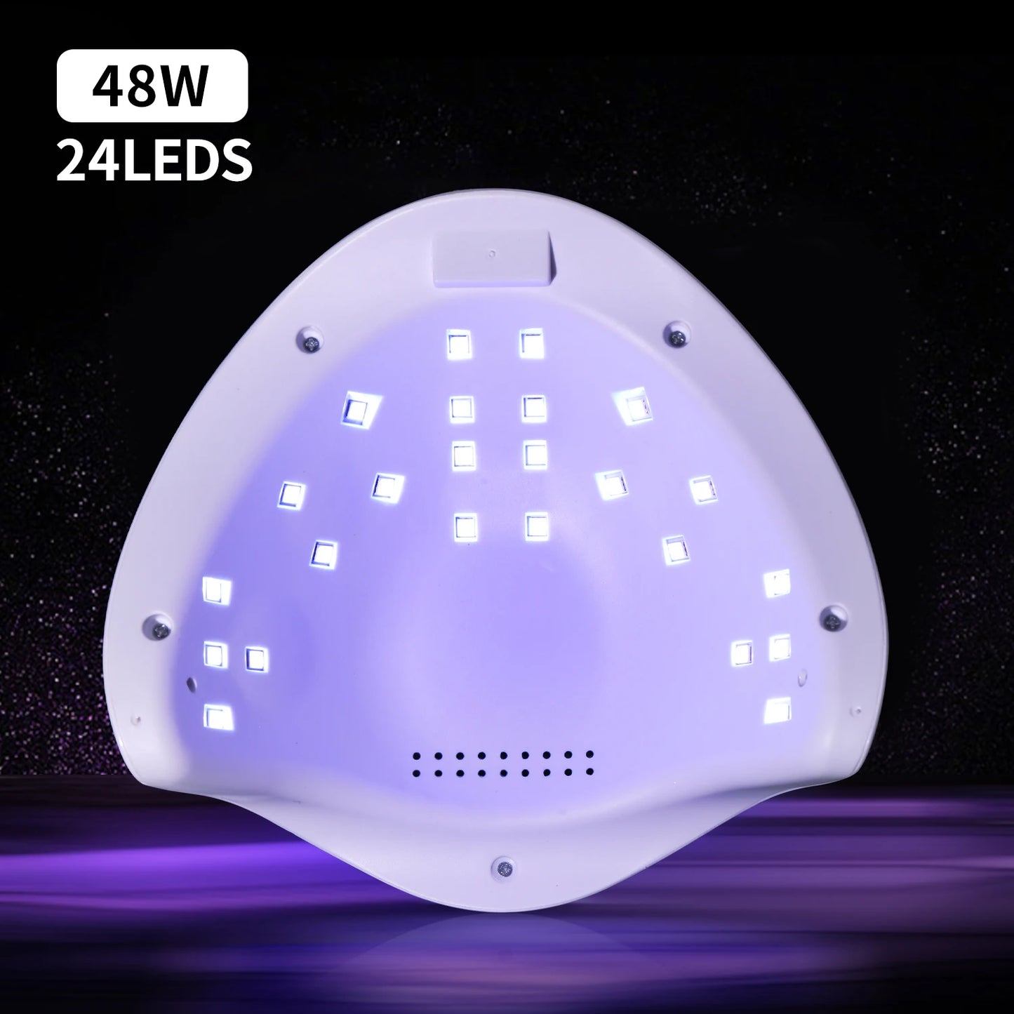 YIKOOLIN UV LED Nail Lamp 48W Nail Dryer with 4 Timers LCD Display Fast Curing of All Gel Nail Polish Nail Dryer Salon Tool
