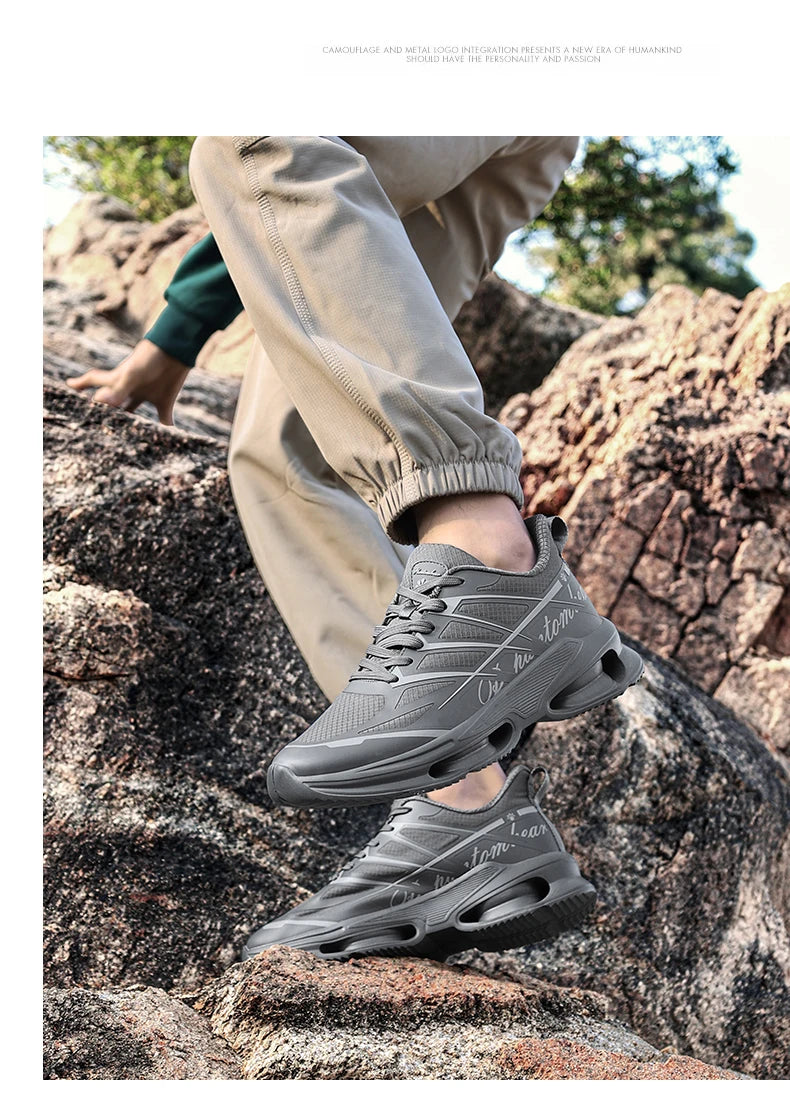 Men'S Sports Shoes Are Hot Selling Shock-Absorbing Lightweight Comfortable Breathable Outdoor Wear-Resistant Running Shoes - Belvar