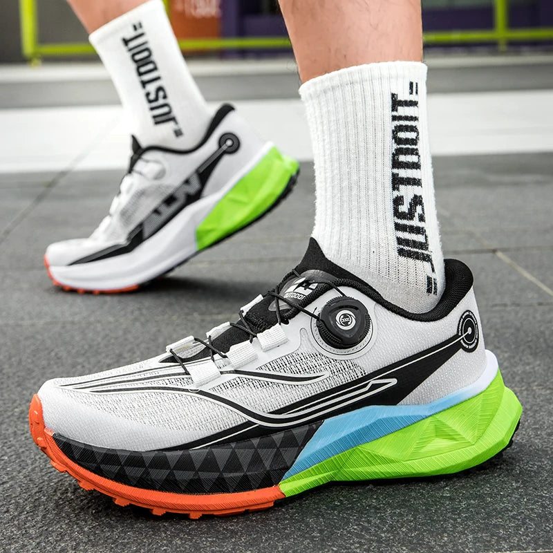 Steel-toed shoesMen's Running Shoes Fashionable Casual Large Size Summer Breathable Mesh Surface Wear Resistant Lightweight Spor - Belvar