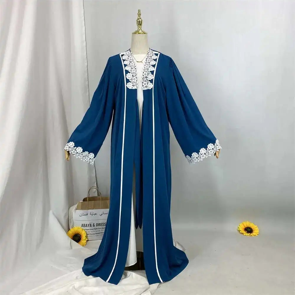 2025 Luxury Dubai Abaya Dress for Muslim Women Ramadan Eid Nida Arabia Holiday dress Jalabiya Clothing Islamic Modest Long Robe