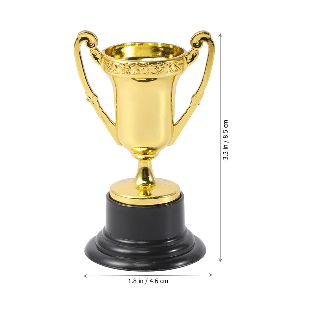 12Pcs Practical Reward Sports Trofeus Girl Giftsss Plastic Kids Prize Kids Audlt Girls Kids Girls Girls Audlt Girls Toyss