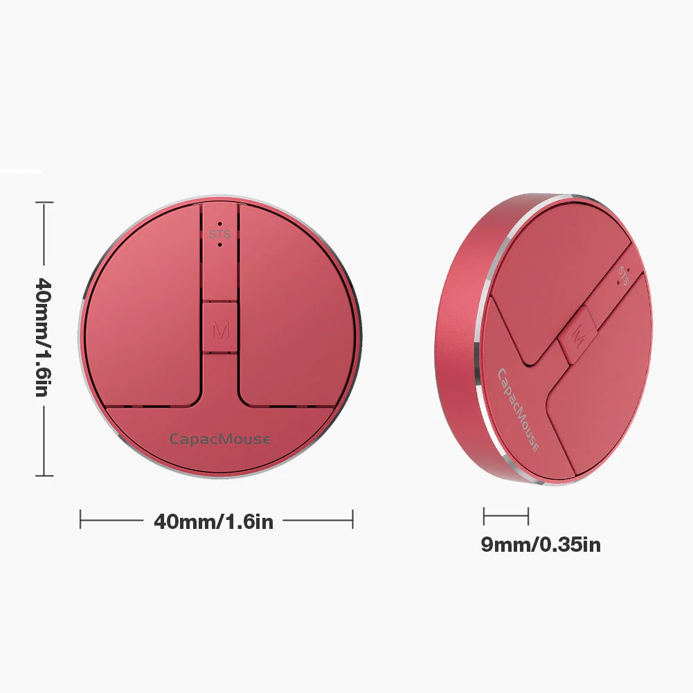 2400DPI Wireless Bluetooth Mouse 3 Mode BT 5.2/2.4G/USB Portable Magic Silent Ergonomic Mice For PC Laptop Office Gaming Mouse