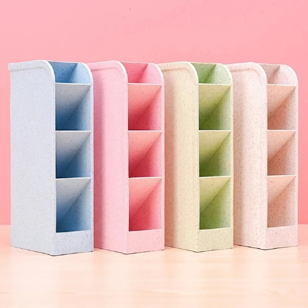 1pc Multi-Layer Pen Holder & Cosmetic Brush Storage Holder - Perfect for Office & School Supplies