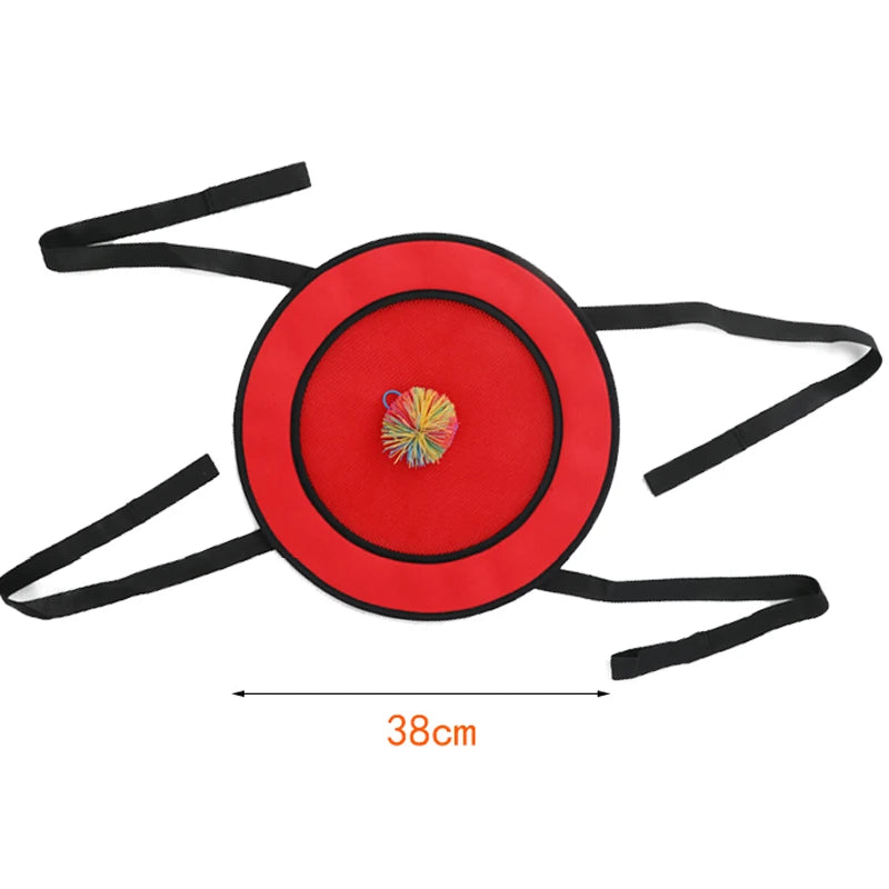 Toss And Catch Ball Game Two Player Interactive Fun Outdoor Games For Kids Sensory Integration Toys Juegos Exterior Para Fiestas