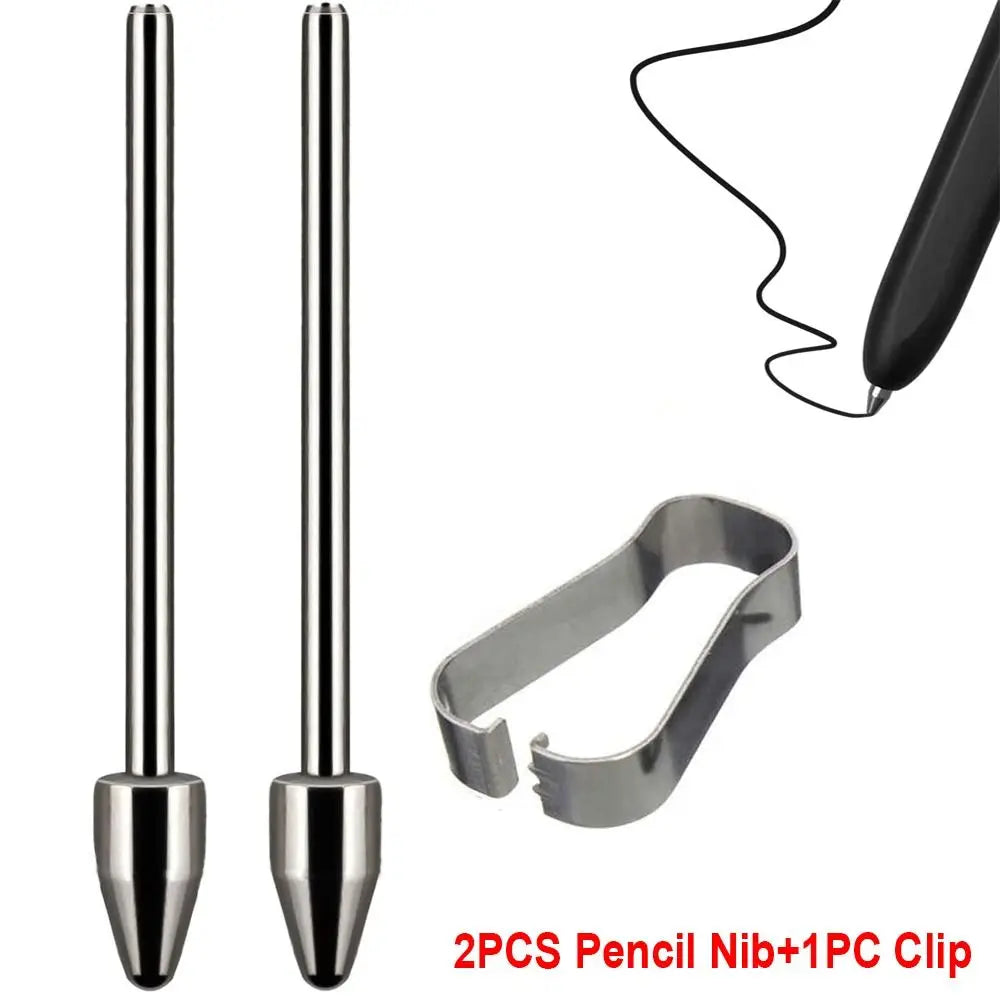 Tablet Touch Stylus Tip Replacable Titanium Alloy S Pen Nib Wear Resistant Pencil Nib Tweezers Tool Set
