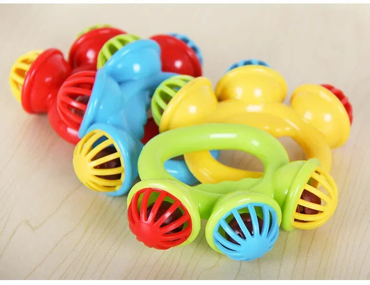 1/4PCS Newborn Hand Rattle Ball Baby Toys Grasping Hand Bell Sensory Toys Kids Safety Materials Toys for Baby Children Best Gift