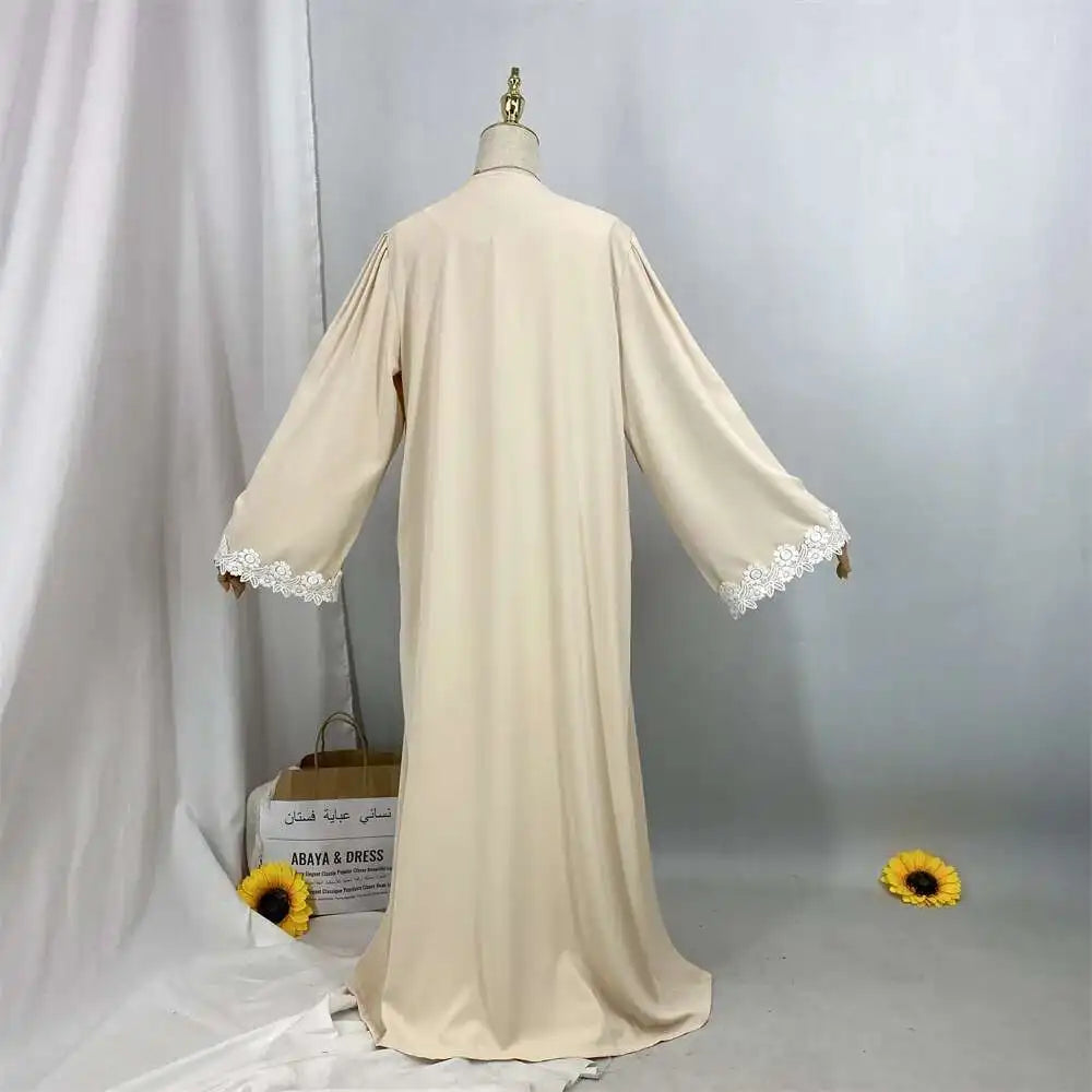 2025 Luxury Dubai Abaya Dress for Muslim Women Ramadan Eid Nida Arabia Holiday dress Jalabiya Clothing Islamic Modest Long Robe