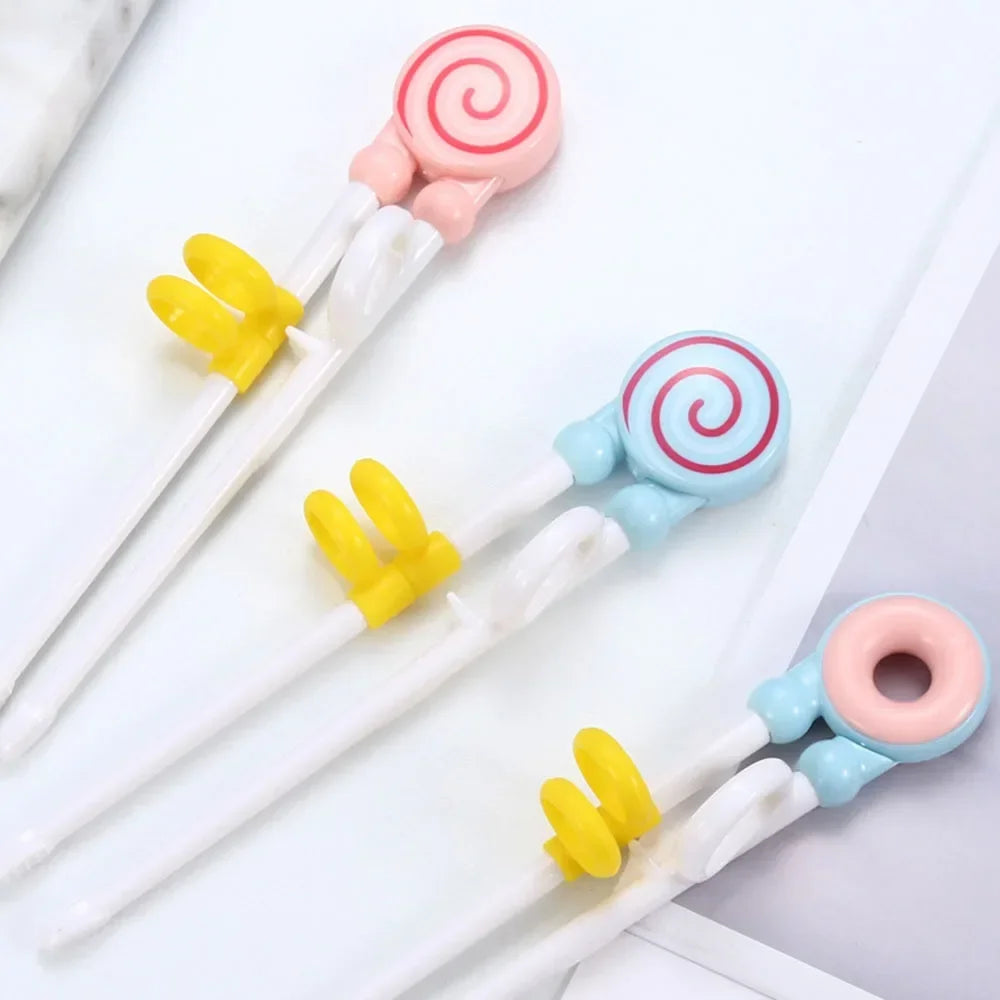 1pcs Cute Cat Kids Chopsticks Toddler for Kids Learning Training Chopsticks Aids Sushi Chopsticks Learner Helper Kids Favors