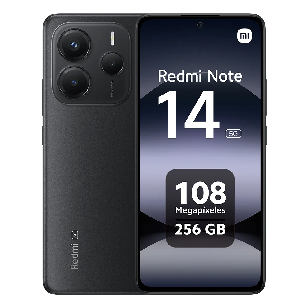 Xiaomi Redmi Note 14 5G European Version 8+256GB Dimensity 7025-Ultra AMOLED Display 6.67" 120Hz 108MP Main Camera OIS 45W Charging, IP64, NFC