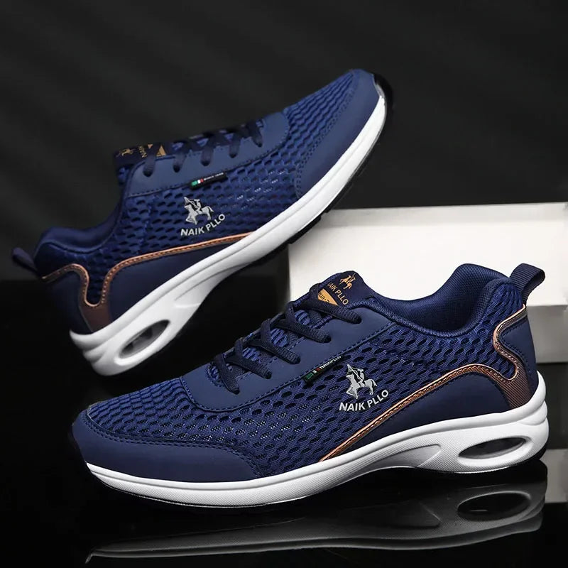 Shoes for Men's Casual Sports Shoes Fashion Breathable Outdoor Running Sneakers Comfortable Summer Walking Shoes Man Footwear - Belvar