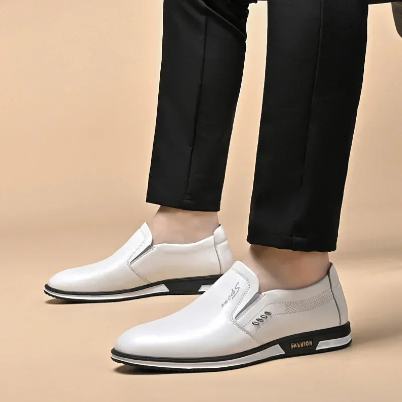 2024Shoes for Men Designer Loafers High Quality Adult Moccasins Men Driving Shoes Male Footwear Men's Formal Shoes - Belvar