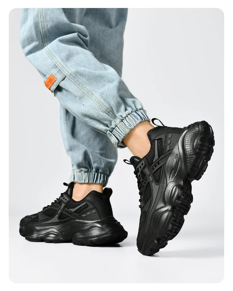 Men's Shoes Cool Platform Running Sneakers Men Fashion Good Large Size 48 Street Athletic Walking Sneakers For Men High Quality - Belvar