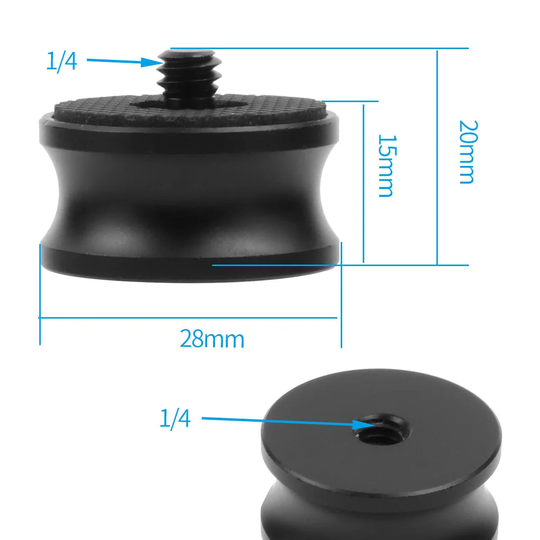1/4 3/8 5/8"-27 M6 M5 M4 M10 Screw Converter Adapter Male Female for Tripod Microphone Flash Lights Projector SLR Camera Mount