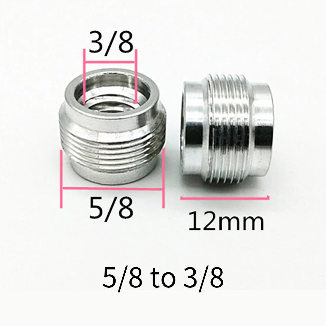 1/4 3/8 5/8"-27 M6 M5 M4 M10 Screw Converter Adapter Male Female for Tripod Microphone Flash Lights Projector SLR Camera Mount