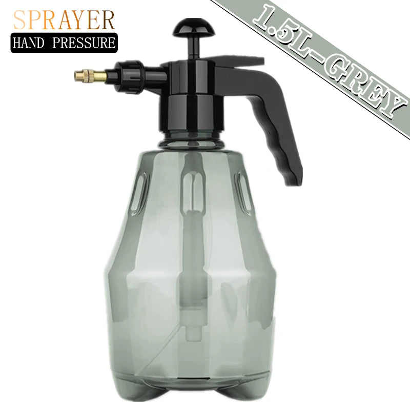 0.8-3L Hand Pressure Sprayer Air Pump Spray Bottle for Gardening Car Cleaning Disinfection Water Sprayer Garden Irrigation Tools