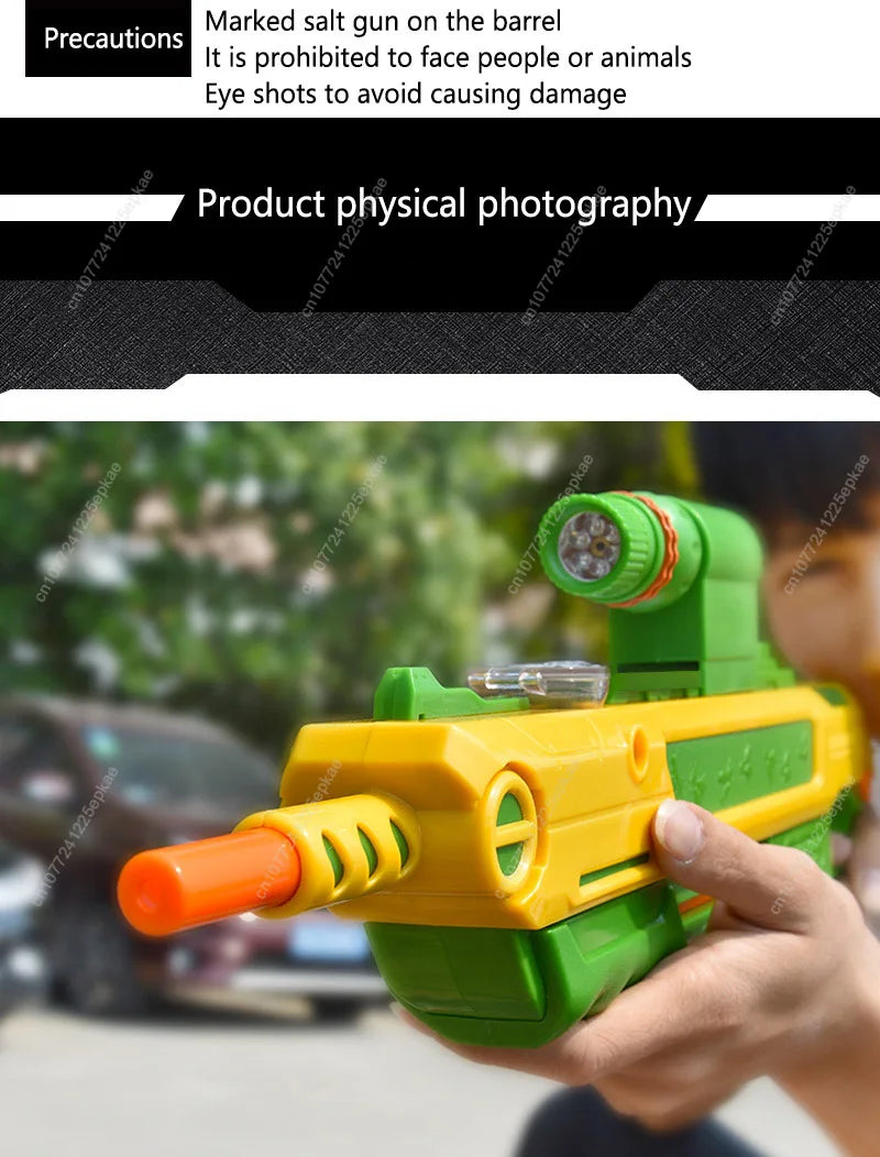 The New 3.0 Fly Killing Gun Can Be Equipped With Laser Aiming, Manual Salt Gun, Children's Toy, Adult Toy Mosquito Killing Gun
