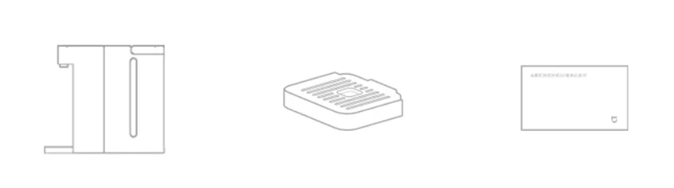 XIAOMI MIJIA Instant Hot Water Dispenser S1 3L Quick Heating Water Heated Dispenser Thermostat Desktop Water Pump Home Office