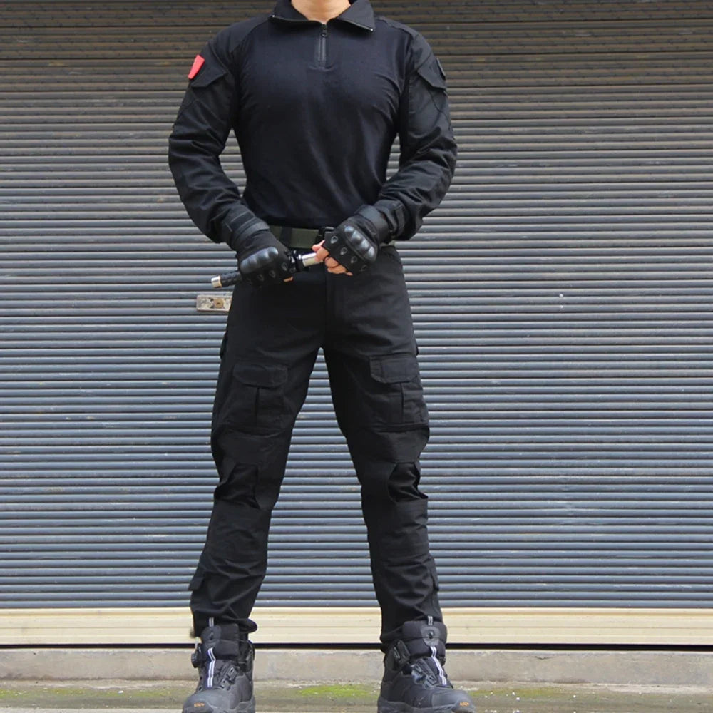 Tactical Uniform Suits Milit Outdoor Camouflage Suit Hunting Shirts Pants Fish Trainning Airsoft Paintball Clothes Sets