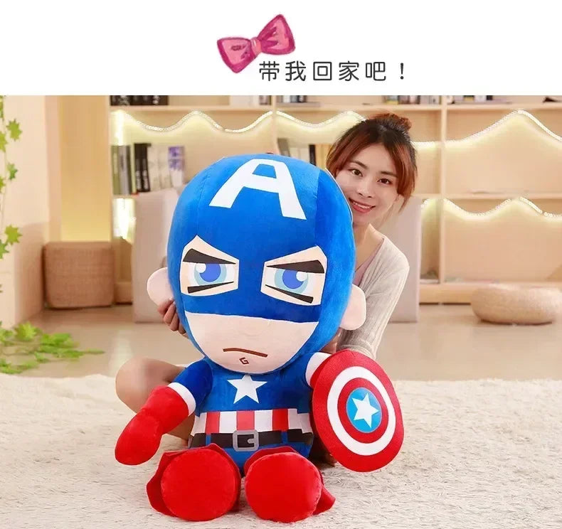 35cm Marvel Spiderman Plush Toy Soft Stuffed Cartoon Stuffed Doll Large Plush Boy Cloth Doll Pillow Children Christmas Gift Toy