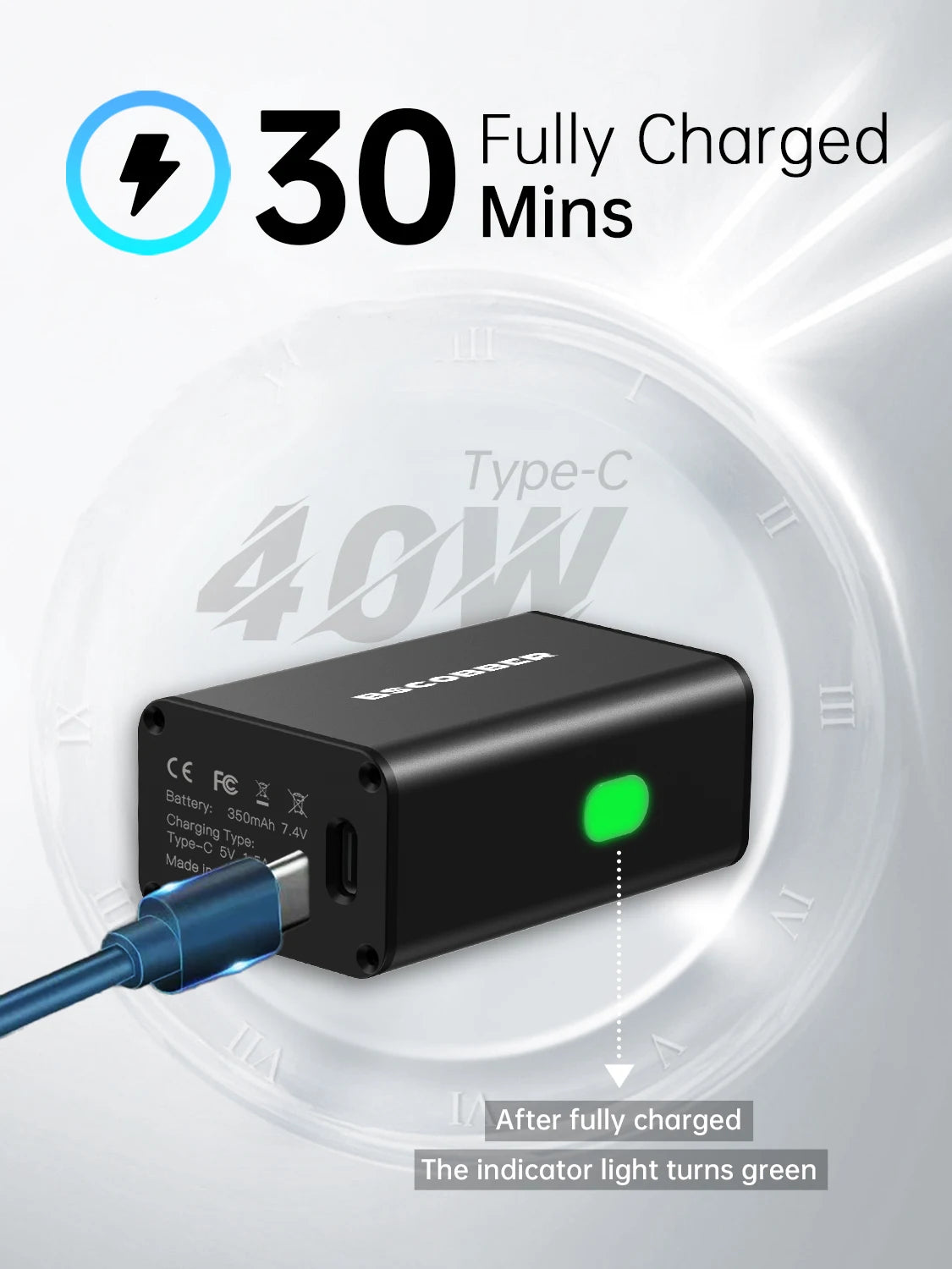Portable mini Pump for Bike Tires - Mini Air Compressor Cycling Tire Inflator 100PSI - Mountain Bike Road Bicycle Tire Pump