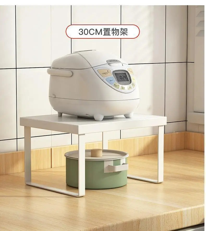 Kitchen Desktop Shelf Layered Storage Partition Small Racks for Storing Dishes Seasonings Home Storage Holders Organization