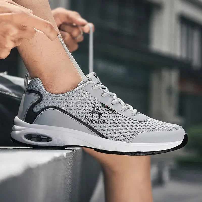 Shoes for Men's Casual Sports Shoes Fashion Breathable Outdoor Running Sneakers Comfortable Summer Walking Shoes Man Footwear - Belvar