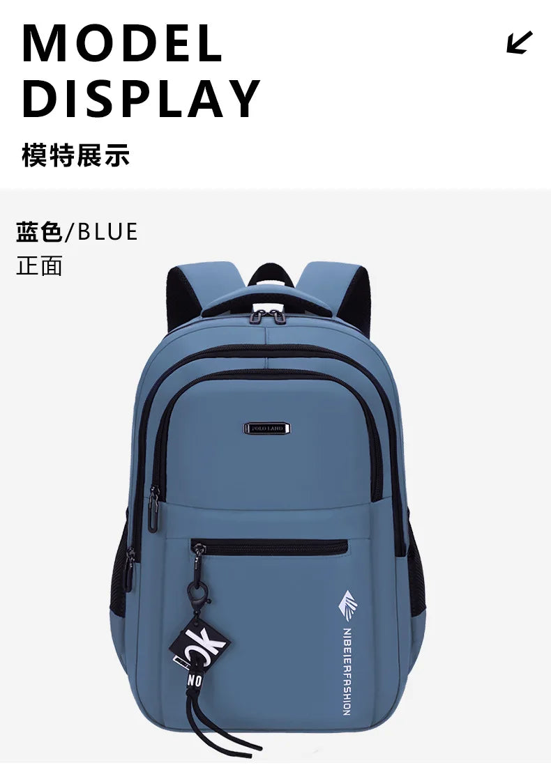 School Bags Teenage Boys High Middle School Book bag Schoolbag Travel backpack Big Student Backpack School Laptop Backpack