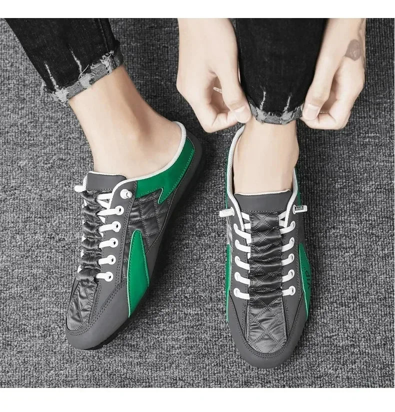 2025 Summer Slippers for Men Trendy Men's Flat Bottom Casual Shoes Soft Sole Support Shoes Men's Sneakers Zapatos De Hombre - Belvar