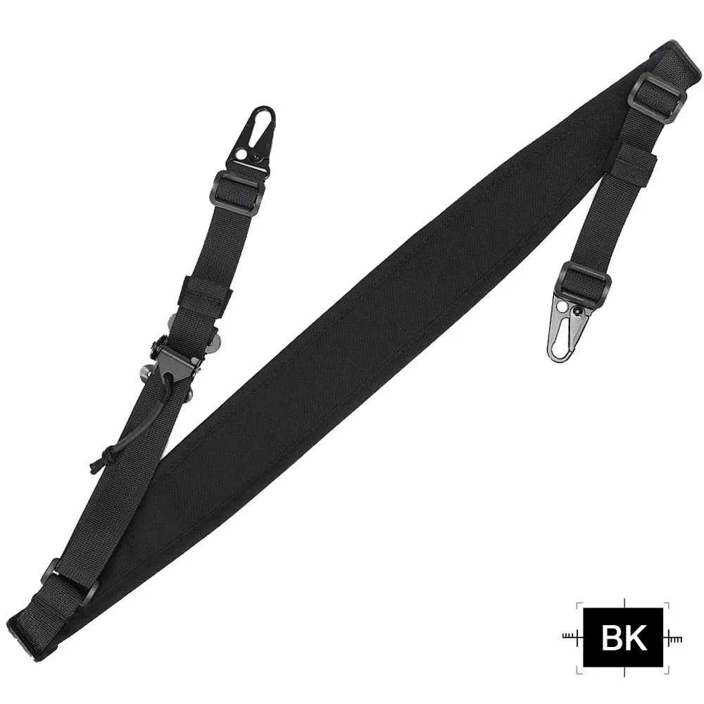 SINAIRSOFT Hunting Rifle Tactical Sling Removable 2 Point Padded Combat Modular Shooting Equipment Strap Airsoft Accessories
