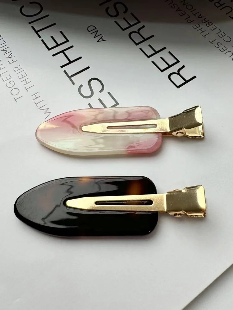 Traceless Hairclips for Girls and Women Acetate Hair Clip Make up Hair tools Hair Accessories