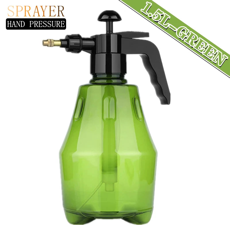 0.8-3L Hand Pressure Sprayer Air Pump Spray Bottle for Gardening Car Cleaning Disinfection Water Sprayer Garden Irrigation Tools
