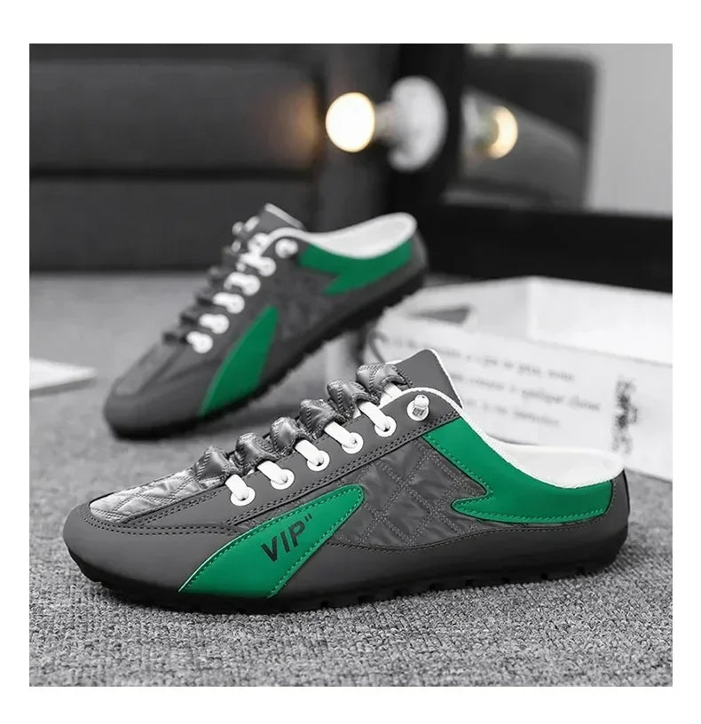 2025 Summer Slippers for Men Trendy Men's Flat Bottom Casual Shoes Soft Sole Support Shoes Men's Sneakers Zapatos De Hombre - Belvar