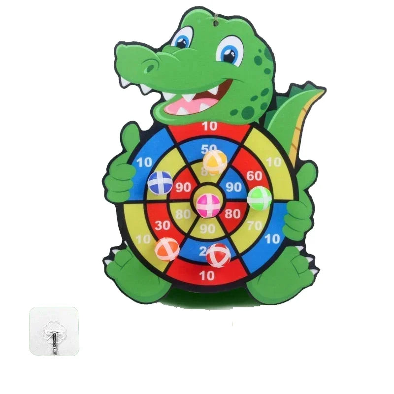 1Pcs Educational Dart Board Games for Children Indoor Outdoor Party Play Kids Dartboard with Sticky Balls Sports Games For Kids
