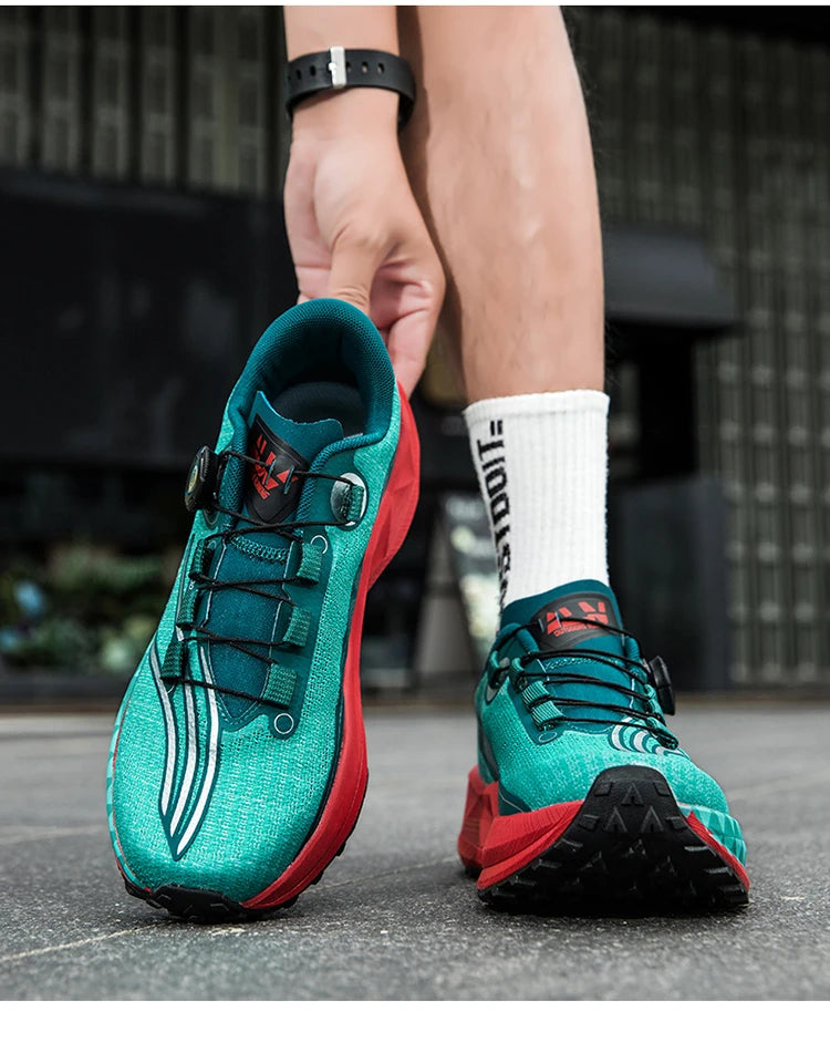 Steel-toed shoesMen's Running Shoes Fashionable Casual Large Size Summer Breathable Mesh Surface Wear Resistant Lightweight Spor - Belvar