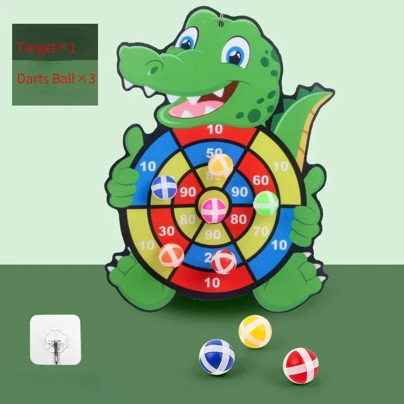 1Pcs Educational Dart Board Games for Children Indoor Outdoor Party Play Kids Dartboard with Sticky Balls Sports Games For Kids