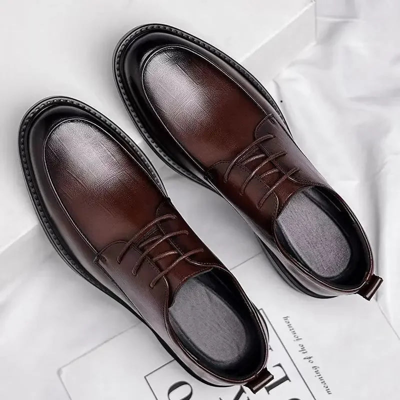 Social Shoe for Men New Dress Shoes Man Business Official 2024 Style Footwear Gentleman Cheap Liquidation Elegant and Classic 39 - Belvar